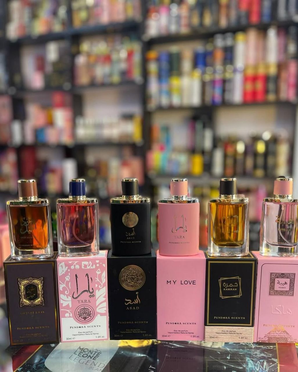 Pendora Scents (Asad, Yara, Kamrah, Oud Al Layl)